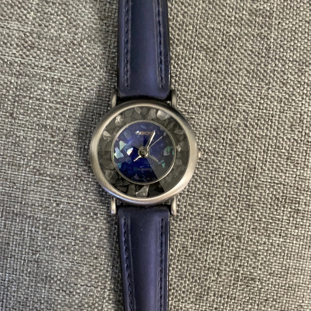Vintage leather Cherokee watch